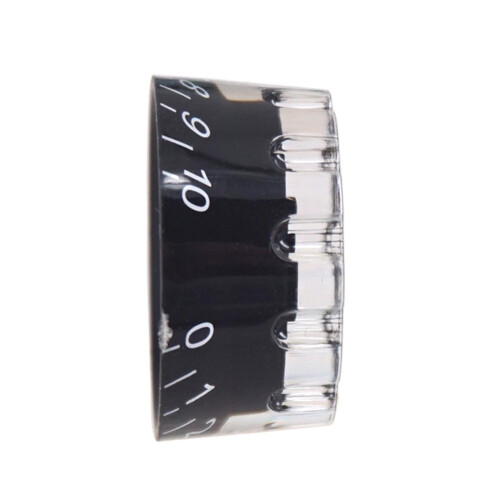 4x Guitar Knobs with Numbers Scale Bass Replacement for Electric Guita 2