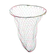 Colorful Mesh Hole Fishing Net Fly Carp Sea Game Fishing Landing Net H