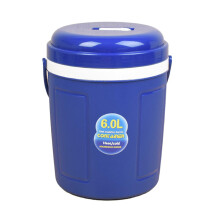 Car Insulated Bucket Summer For Travel Leakproof Beverage Cooler 6L Bl