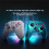 Wireless  Controller  Gamepad Hall Effect Joystick for   Phone Android Phone PC White 2