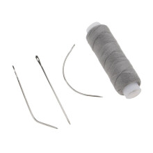 Cotton Hair Track Weft Weaving Sew Decor Thread for Hair Extension Gra