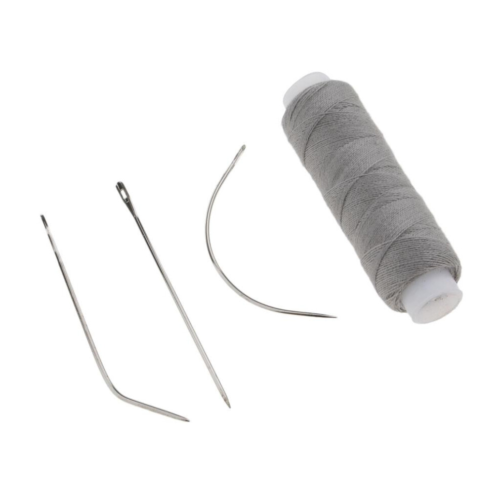 Unisex Cotton Hair Track Weft Weaving Sew Decor Thread For Hair Extension Gra