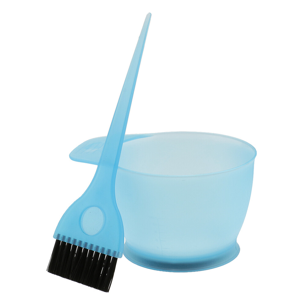 Salon Hair Color Dye Bowl Comb Brush Set Hairdressing Tint Bleach Tool