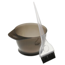 Salon Hair Color Dye Bowl Comb Brush Set Hairdressing Tint Bleach Tool