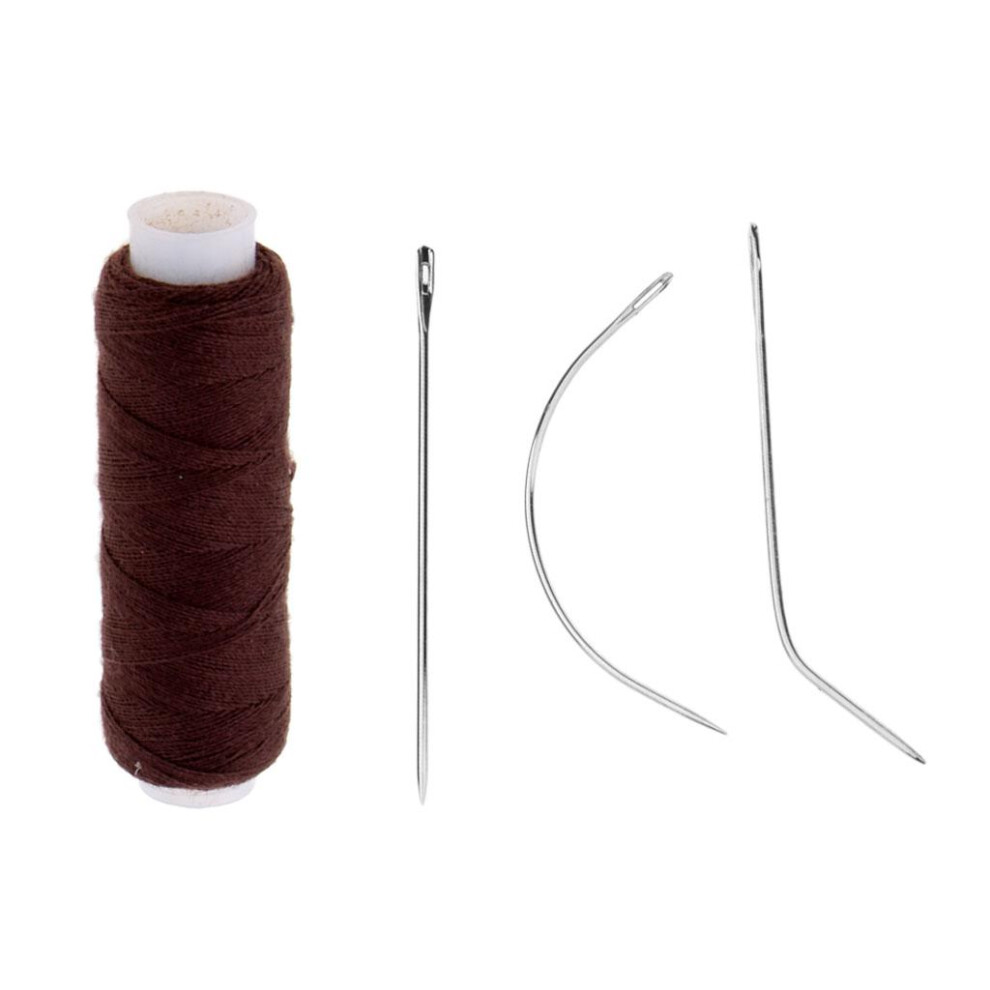 Unisex Cotton Hair Track Weft Weaving Sew Decor Thread For Hair Extension Bro
