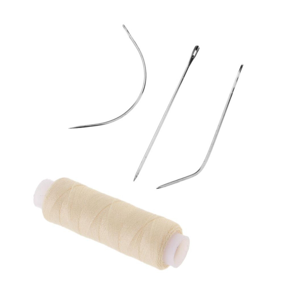 Unisex Cotton Hair Track Weft Weaving Sew Decor Thread For Hair Extension Bei