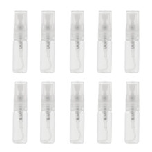 10Pcs Glass Perfume Empty Bottle Atomizer Pump Sprayer Refillable Trav