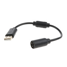 Gamepad USB Converter Adapter Cable for Microsoft 360 Controller Blac