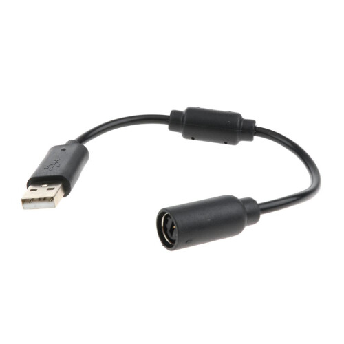 Gamepad USB Converter Adapter Cable for Microsoft  360 Controller Blac