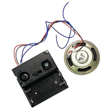 DIY Music Chime Box with Horn Wall Clock Mechanism Clock Parts Repair