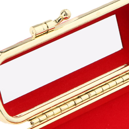 PU Leather Lipstick Lip Gloss Case Storage Makeup Holder Box Portable 2