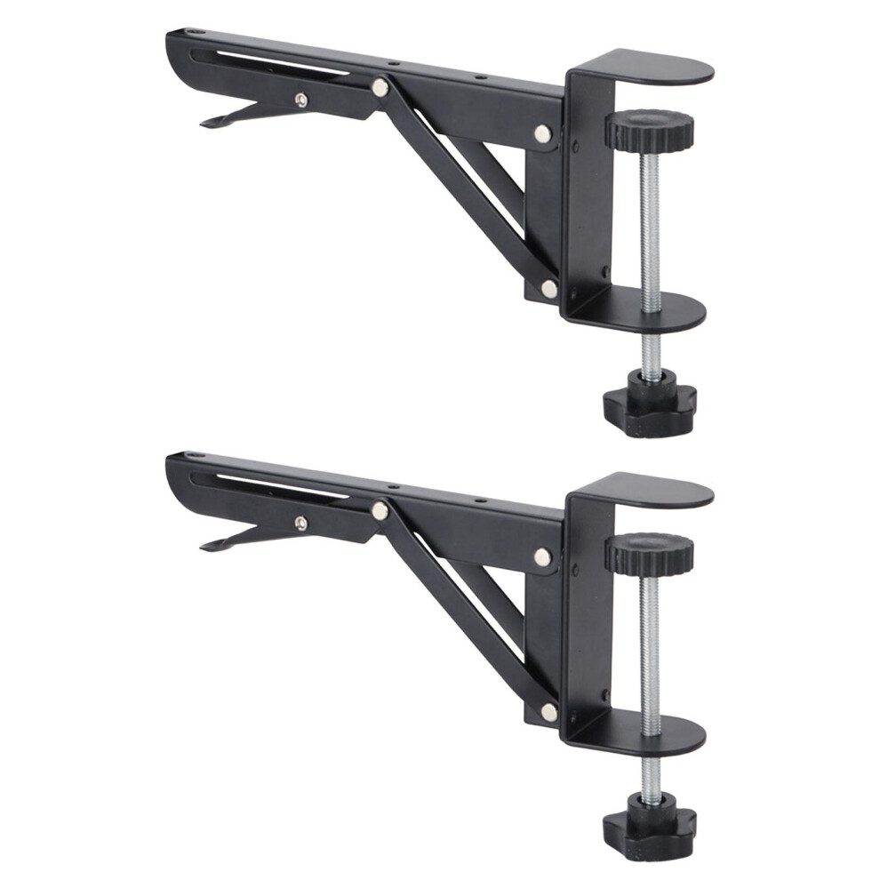 Under Desktop Mouse Keyboard Tray Clamp Metal For Computer Elbow Suppo 6902695696312
