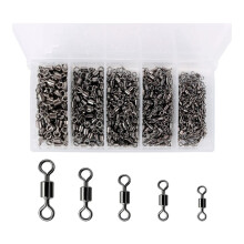Fishing Rolling Swivel Copper Sea Fishing Terminal Tackle Connector 50