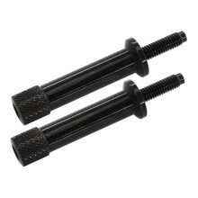 2Pieces Quick Release Tool Free Seat Bolts Aluminum for Scrambler Bla