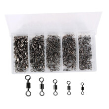 Fishing Rolling Swivel Copper Sea Fishing Terminal Tackle Connector 20