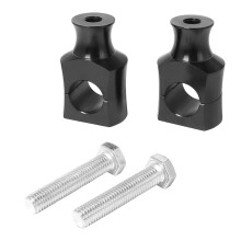 Universal Motorcycle 7/8'' / 1'' Handlebar Riser Clamp 25mm Black