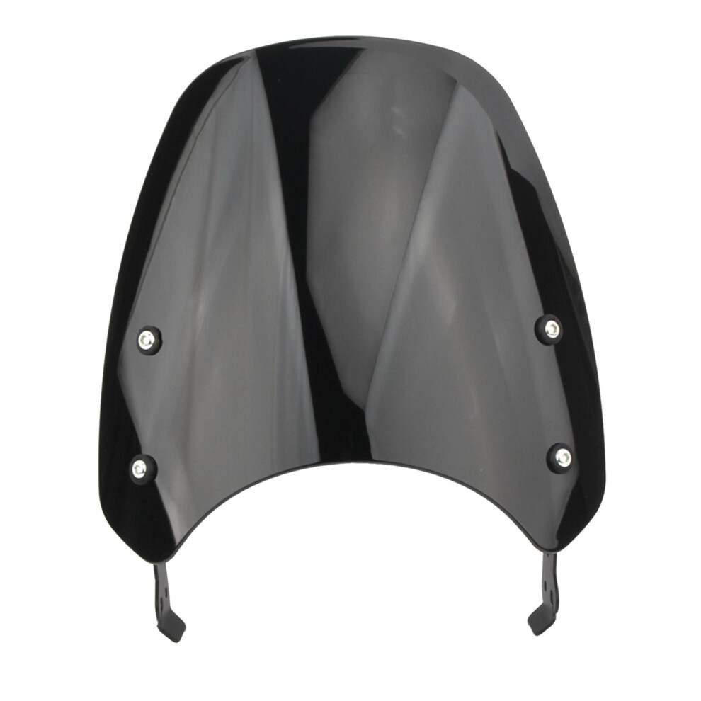 Pc Windshield Wind Deflector Guard Shield For Ducati Scrambler 16+ Bla 6902695760716