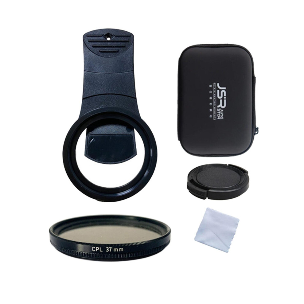 Portable 37Mm Cellphone Camera Lens Filter Clip On Removable Attachmen 6902696050977