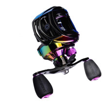 Super Light Baitcasting Reels 7.2:1 Tackle Brake Fresh Deep Line righ