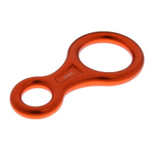 35KN Figure 8 Shape Descender Rock Climbing Rappel Belay Device orange