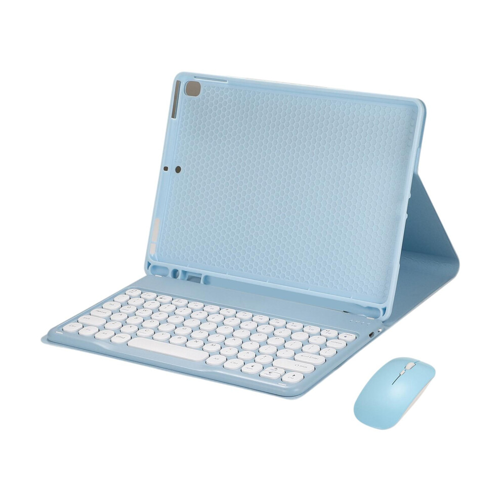 Case Wireless Keyboard Mouse For Galaxy Tab S6 Lite 10.4 Non Slip Blue 6902696178305