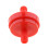 6mm 1/4" Petrol Inline Fuel Filter Universal for Motorcycle Car Red 3