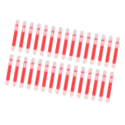 30x Tactical Fluorescent Light Stick Luminous Lightstick Float Rod  re
