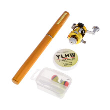 Mini Telescopic Pocket Fish Pen Fishing Rod & Reel Combo Accessories G