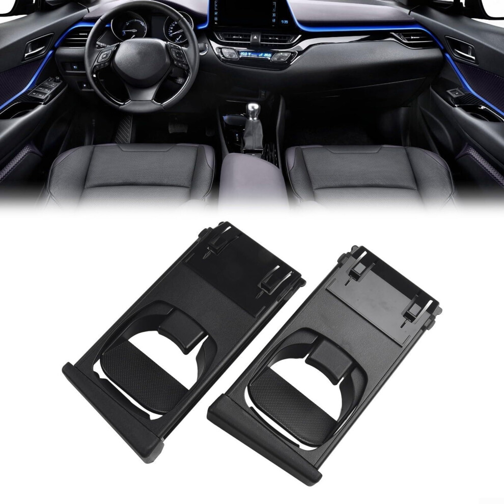 2Piece Car Dashboard Cup Holder For Toyota Hilux Vigo Sr And Fortuner 20042015, Durable Replacement Pair 9169991084220
