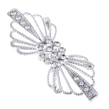 Crystal Wedding Closure Hook and Eye Clasp for Sewing Supplies White