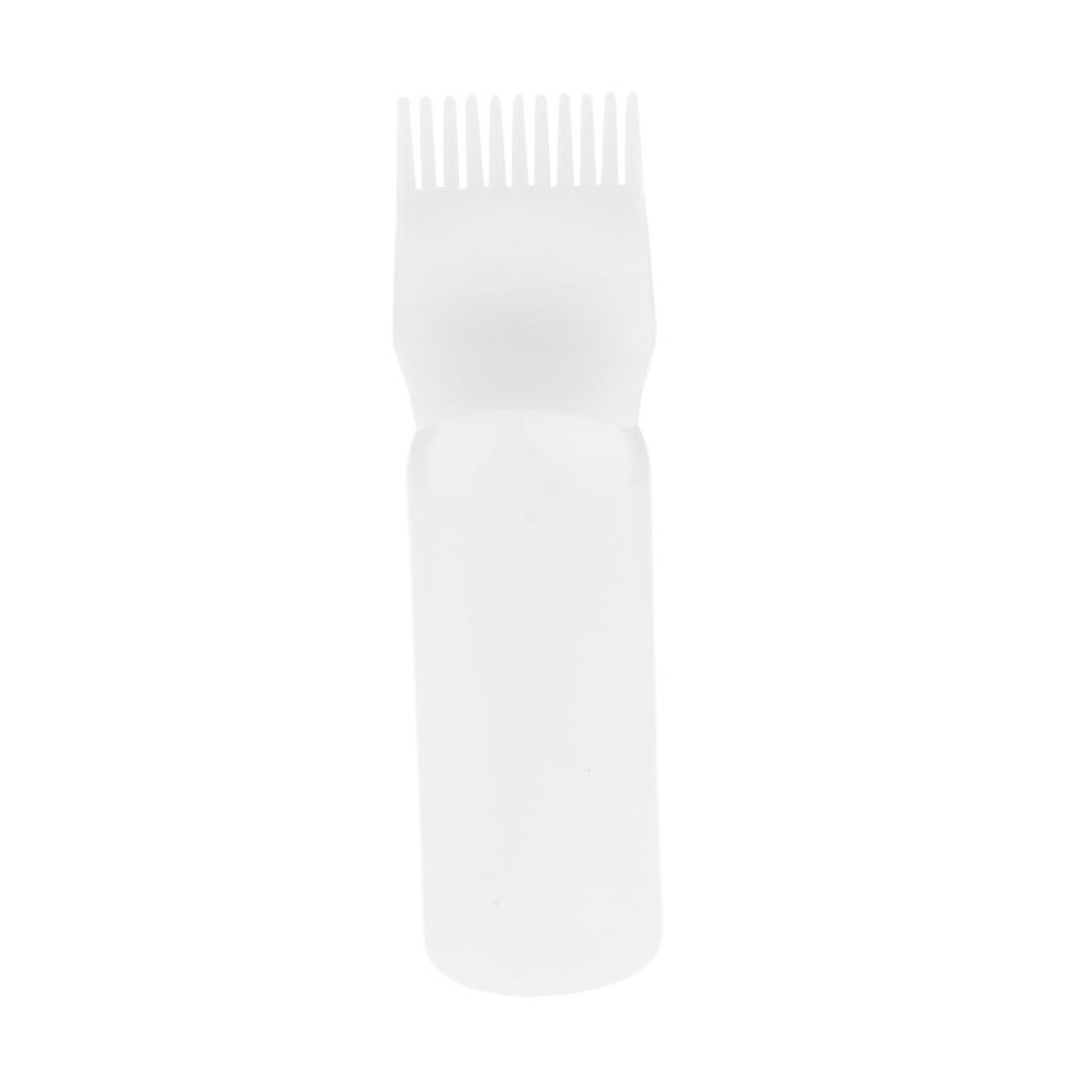 Empty Hair Dye Applicator Dispensing Brush Salon Coloring Bottle 60ml