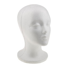 Female Styrofoam Foam Mannequin Manikin Head Model Wig Hair Hat Displa