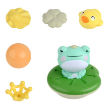 Baby Bath Toys Cute Frog Water Ball Electric Sprinkler Fountain