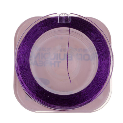 Fishing Rod Guide Ring Wrapping Line Rod Building Thread Purple 1