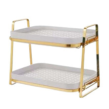 2 Tier Cups Mugs Drying Rack with Drain Tray for Bottles Bowls Coffee