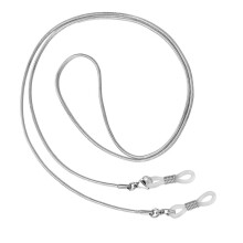 Metal Steel Eyeglass Cord Sunglasses Spectacles Chain Holder Silver