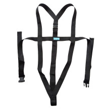 Wheelchair Seat Belt Adjustable Safety Cross Portable Simple for Elder