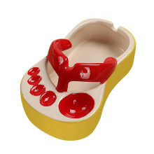 Ceramic French Fries Dish Feet Shaped Chip Serving Dish Bowl for Kitch