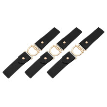 Sew-on Toggles Closures Metal Buckle 3 Sets for Bag Clothing Craft Gol