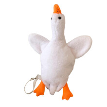 Cartoon Duck Shoulder Bag Soft Fleece Messenger Bags Shoulder Handbag