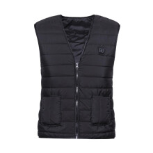 Electric USB Heated Vest Jacket Coat Warm Up Heat Cloth Body Warmer Un