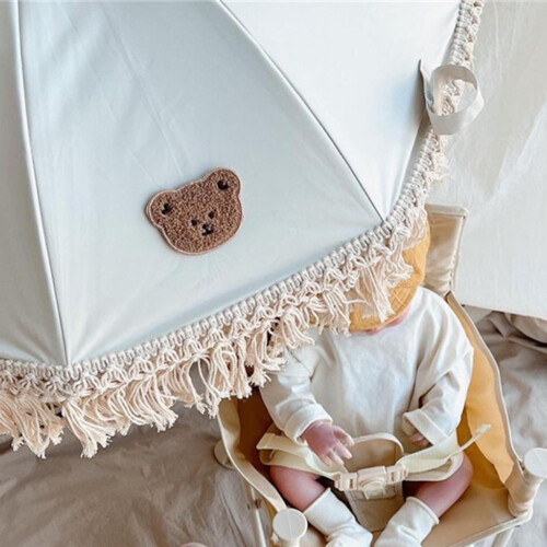 Stroller Parasol Stroller Sun Shade with Clip Canopy Covers for Trolle 2