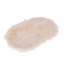 Sheepskin Skin Faux Fur Rug Mat Small Rugs 40x60cm Beige