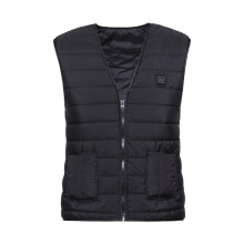 Electric USB Heated Vest Jacket Coat Warm Up Heat Cloth Body Warmer Un