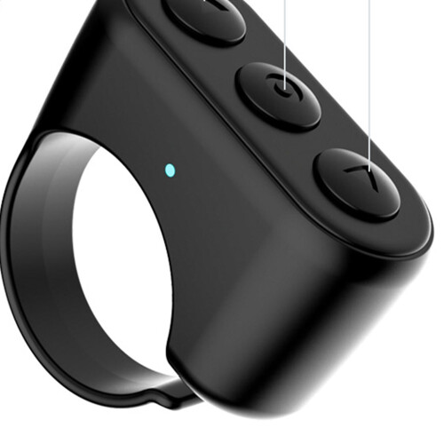 Remote Control Page Turner Rechargeable Portable Scrolling Ring for Bl 2