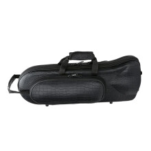 Brass Wind Black Musical Trumpet Case Oxford Gig Bag Black Crocodile G