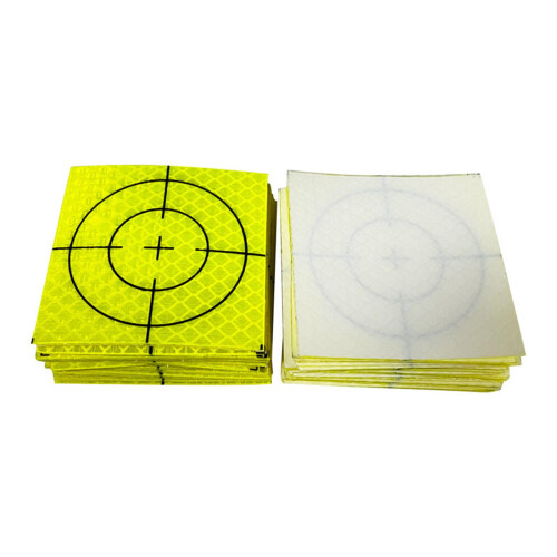 100Pcs Reflective Tape Target Reflector Target Sheets for Tunnel Engin