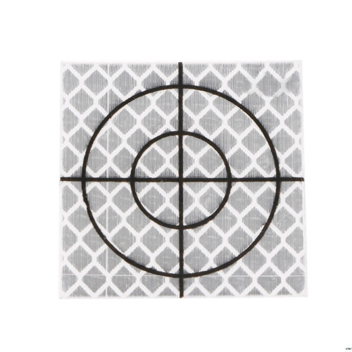 100 Pieces Reflective Tape Target for Tunnel Engineering, Slope Monito 2
