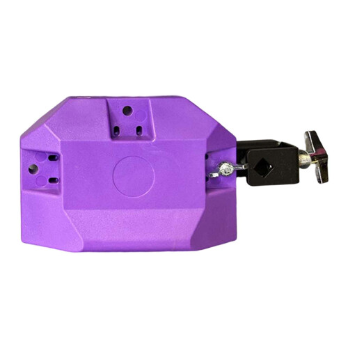 Low High Pitched Cow Bell Adjustable Mount Bracket Noisemaker Block Vi