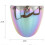 3 Snap Visor Lens Shield for Open Face Helmets Retro Windscreen Durabl 2
